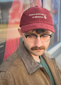 Red Corduroy Hat