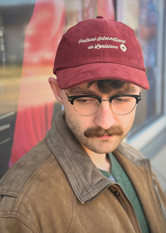 Red Corduroy Hat