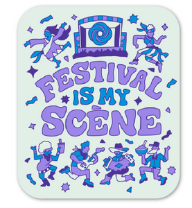 Sticker "festival is my Scène"