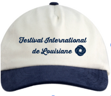 Load image into Gallery viewer, White and blue Hat
