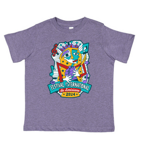 19 - Lavender  Toddler Pin Shirt 2024